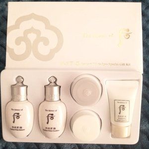 The history of Whoo Radiant White 5pcs Special Gift Kit - travel mini set